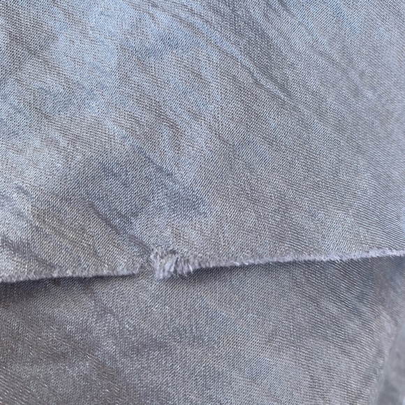 🤩HP⭐️London Times Slvr Tiered Sheath Dress 14P - Picture 6 of 10